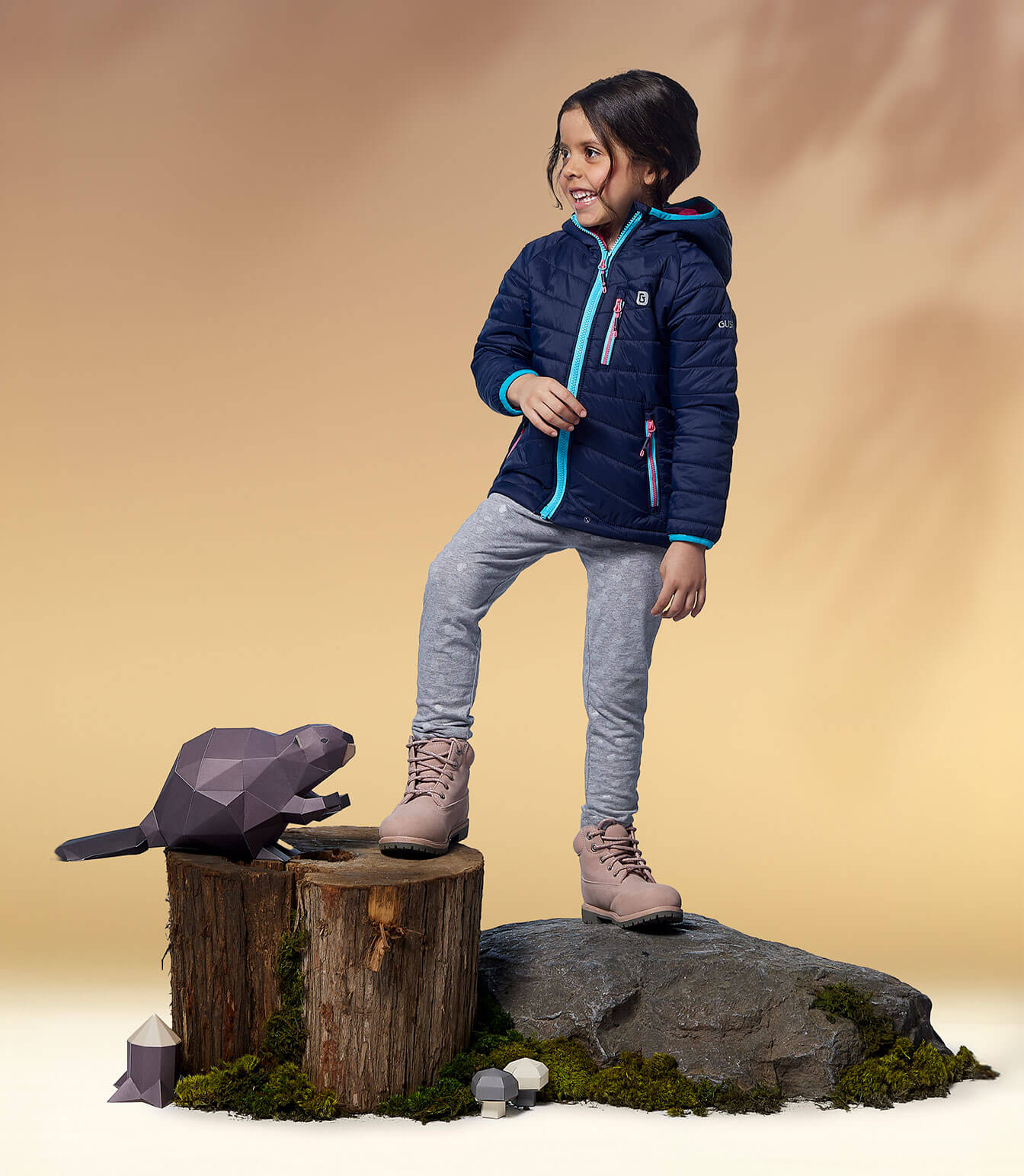 Manteau matelassé Acacia pour fille