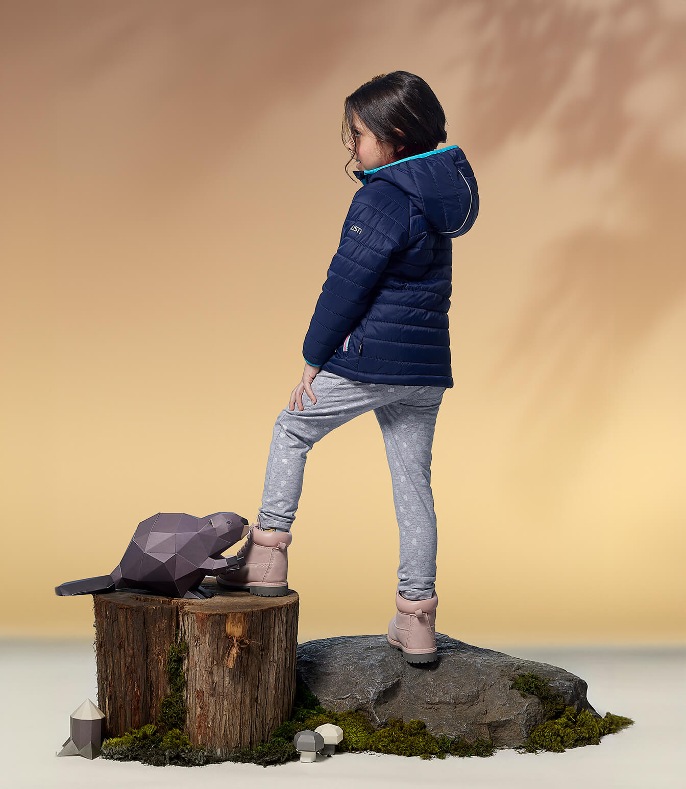 Manteau matelassé Acacia pour fille