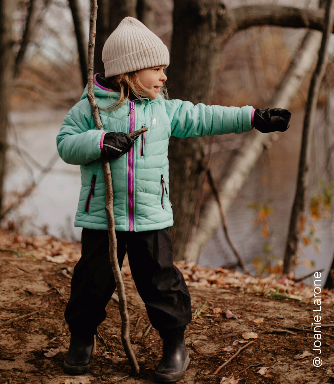 Manteau matelassé Acacia pour fille