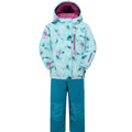 Hazel Girls Snowsuit - Azure