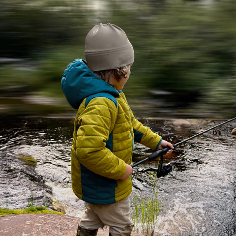 Mick Boy Puffer Jacket - Avocado/Abyss