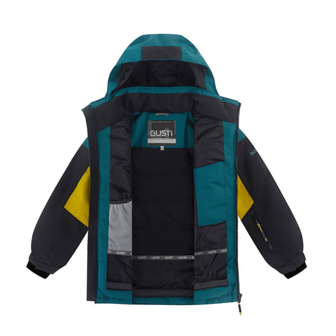 Manteau d'hiver tech garçon Oso - Abyss/Black