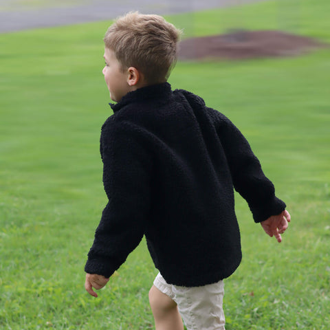 Tripp Boys Sherpa Jacket - Black