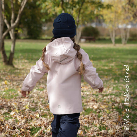 Manteau 3-en-1 fille Viola - Dusty Pink