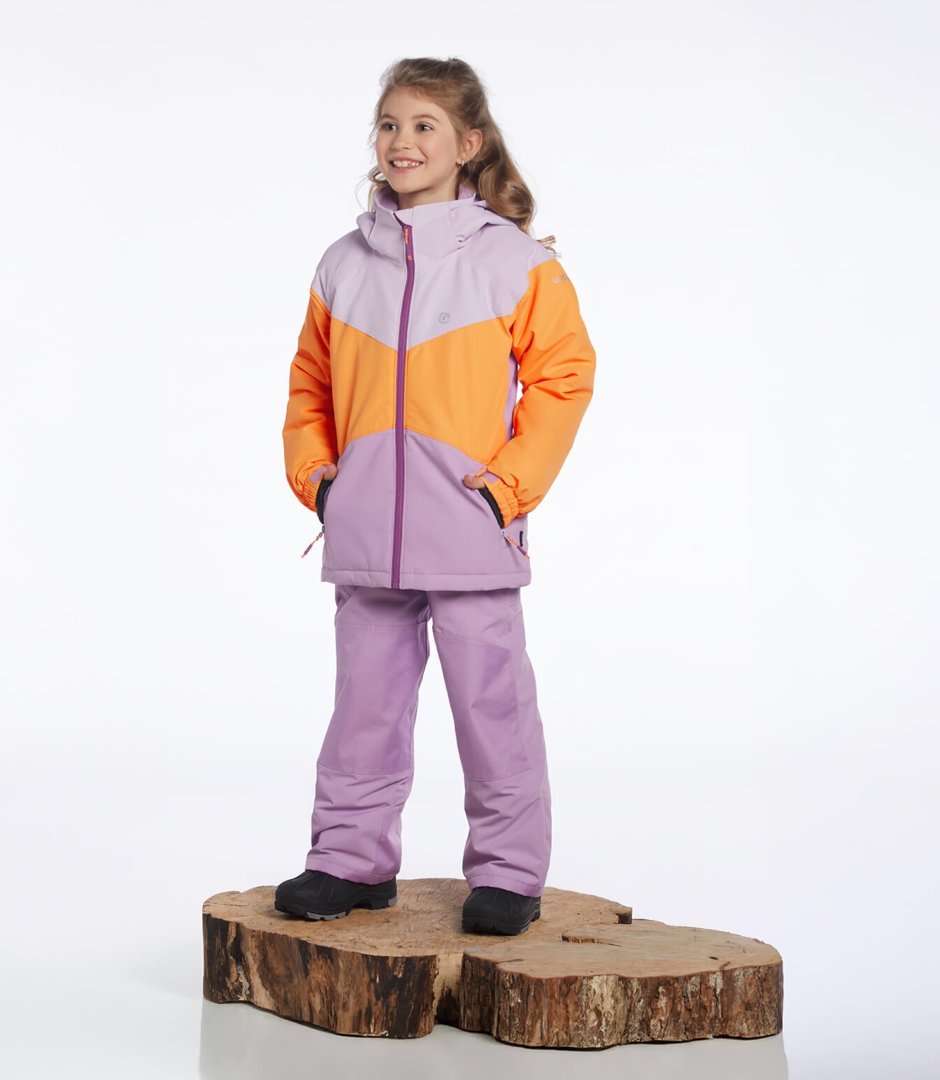 Lilac/clementine