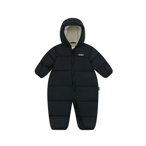 Zane Unisex Infant One-Piece - Black