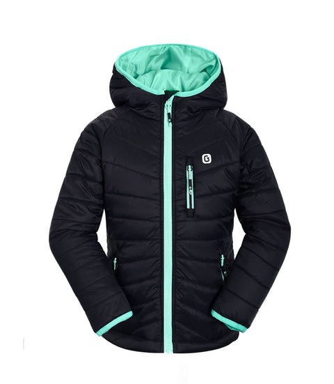 Veste légère matelassée Acacia filles - Black