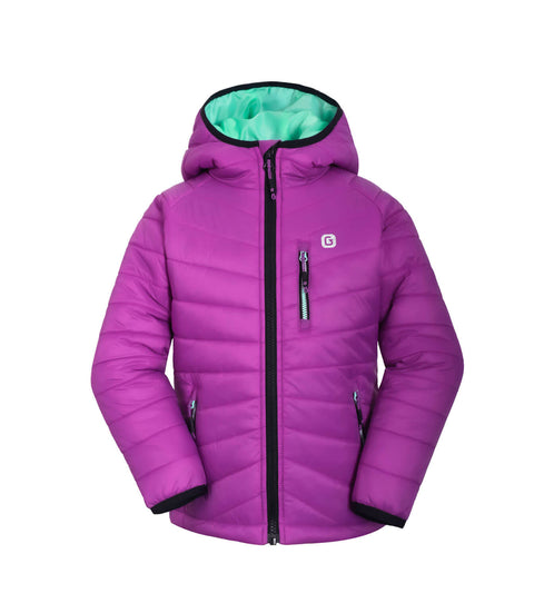 Acacia Girls Lightweight Quilted Jacket - Orchid - Gusti Canada