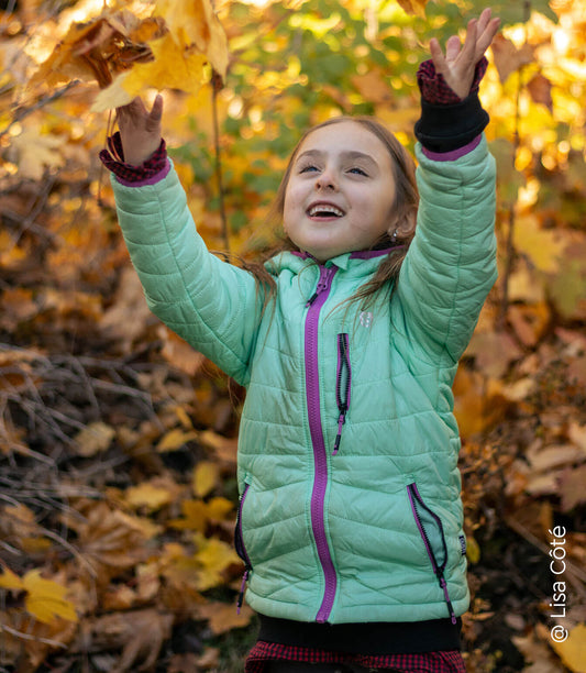 Acacia Girls Lightweight Quilted Jacket