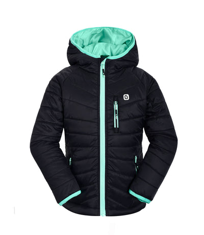 Veste légère matelassée Acacia filles - Black