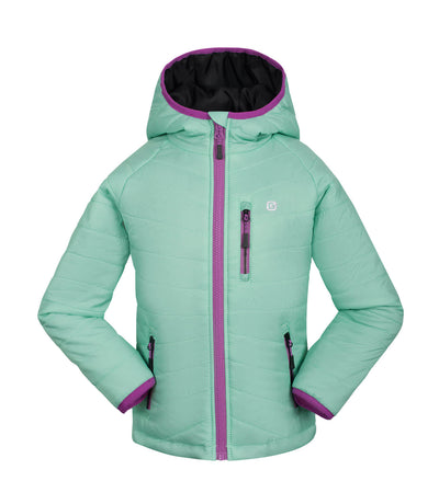 Acacia Girls Lightweight Quilted Jacket - Cabbage
