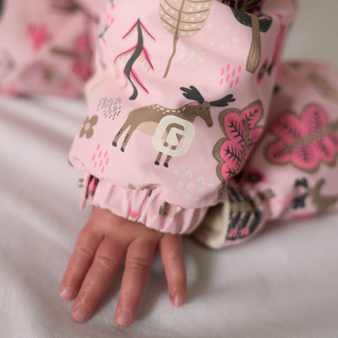 Bambi Girls Baby One-Piece Suit - Rose