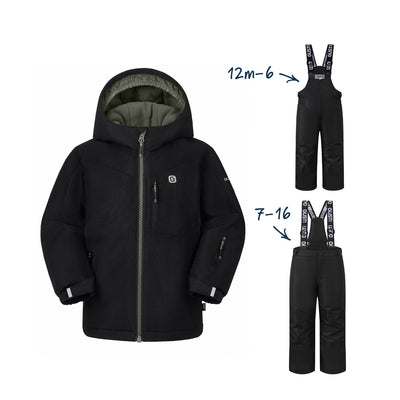 Bolton Boys Snowsuit - Black