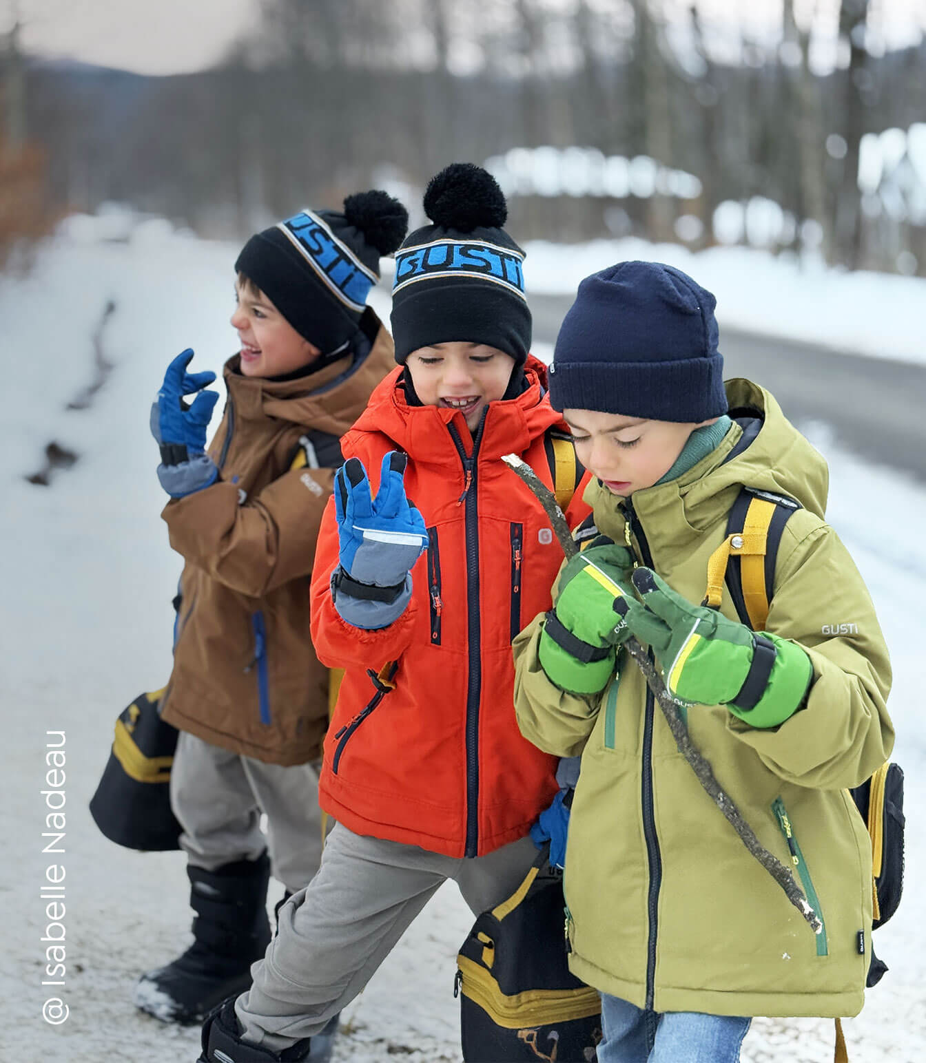 Bolton Boys Snowsuit - Clay – Gusti Canada