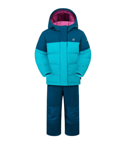 Habit de neige fille Christie - Aqua