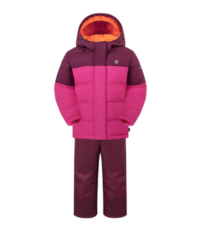Christie Girls Snowsuit - Fuschia