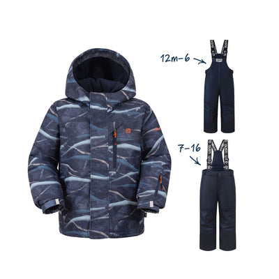 Darby Boys Snowsuit - Ink