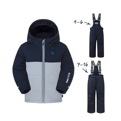 Elmo Boys Snowsuit - Silver