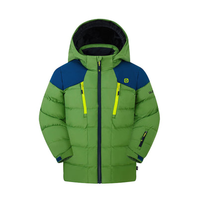 Manteau d'hiver tech garçon Elton - Pine/Midnight