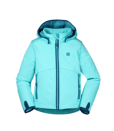Esra Girls Magic Shell Jacket - Aquacade/Teal