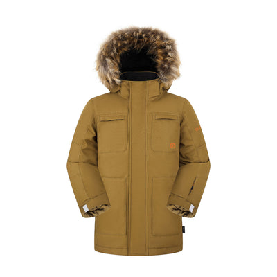 Parka garçon Glacier - Toffee