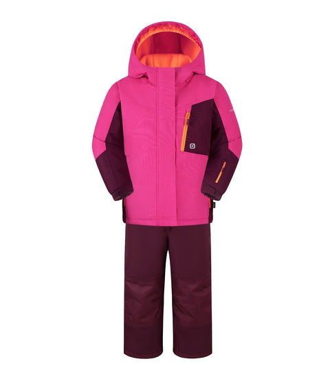 Habit de neige fille Penny - Fuschia