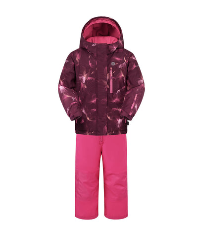 Hazel Girls Snowsuit - Bordeaux
