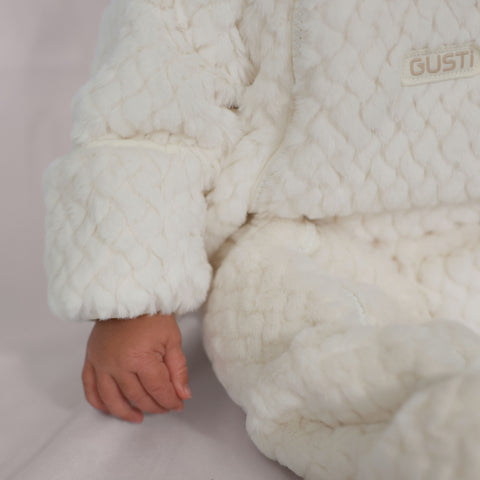 Honey Unisex Baby One-Piece Suit - Cream