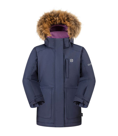 Isla Girls Parka - Indigo