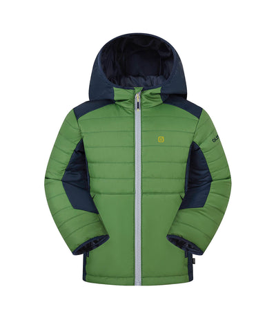 Mick Boy Puffer Jacket - Pine/Midnight