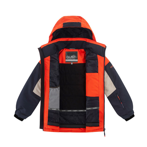 Oso Boys Tech Winter Jacket - Clay/Midnight