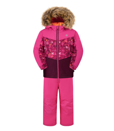 Poppy Girls Snowsuit - Fuschia