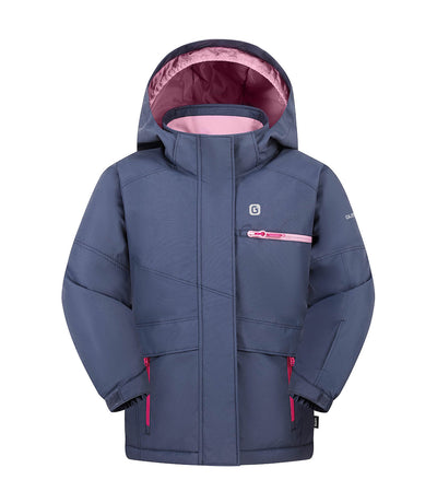 Raya Girls Winter Jacket - Indigo