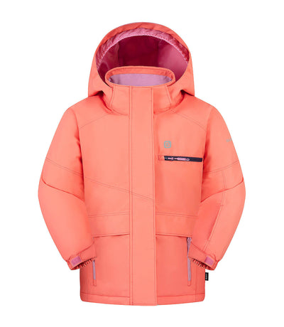 Raya Girls Winter Jacket - Peach