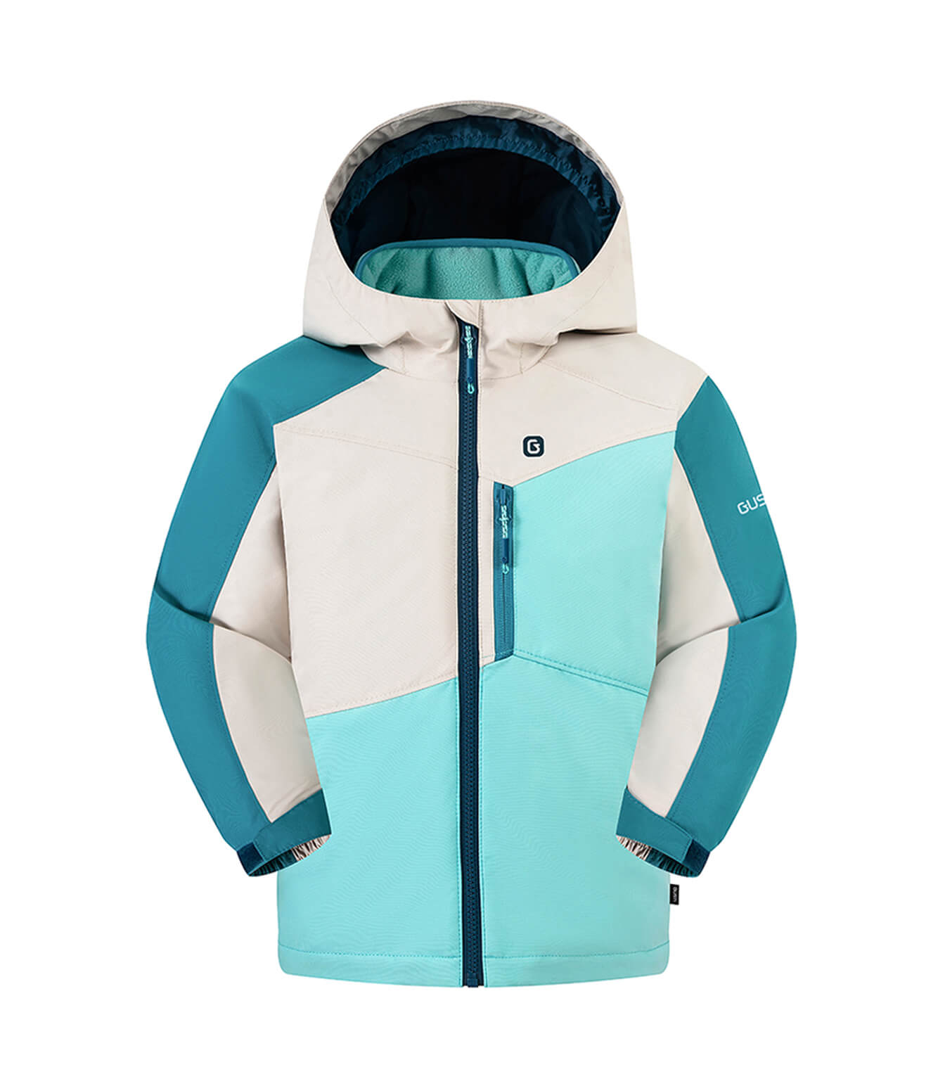 Oatmeal/Teal