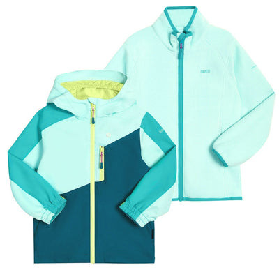 Manteau 3-en-1 fille Ruby - Azure/Ocean