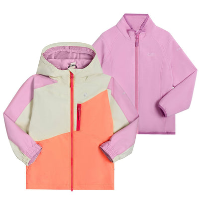 Manteau 3-en-1 fille Ruby - Cream/Peach