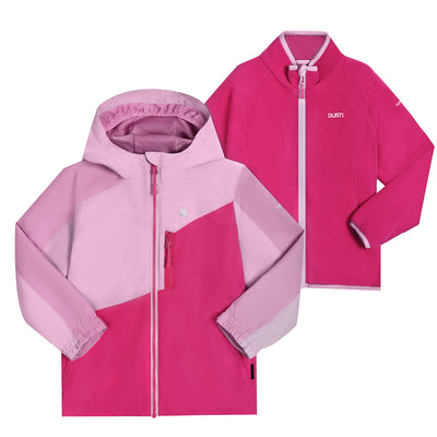 Manteau 3-en-1 fille Ruby - Pink
