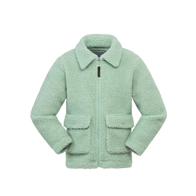 Sasha Girls Sherpa Jacket - Verdigris