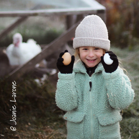 Sasha Girls Sherpa Jacket - Verdigris