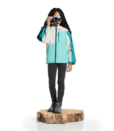 Oatmeal/Teal