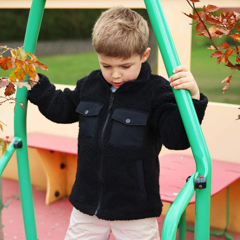 Tripp Boys Sherpa Jacket - Black