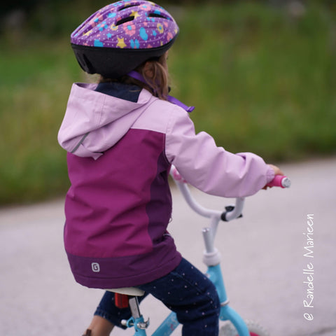 Manteau doublé polaire fille Trista - Wild Aster