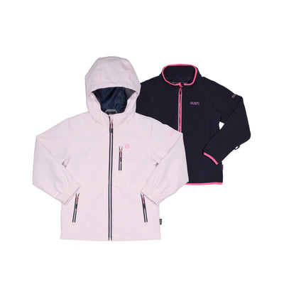 Manteau 3-en-1 fille Viola - Dusty Pink