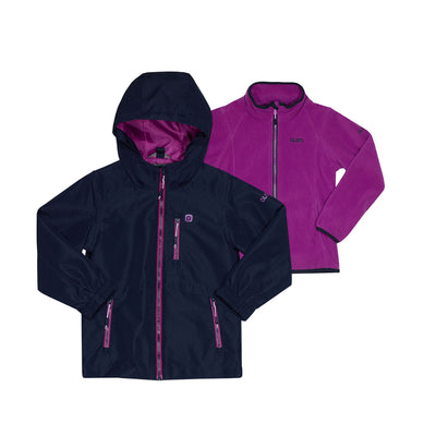 Manteau 3-en-1 fille Viola - Midnight