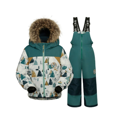 Waldo Boys Metro Toddler Snowsuit - Grey