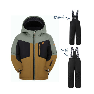 Wilson Boys Snowsuit - Toffee