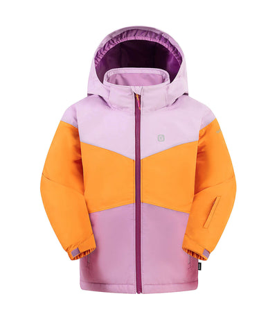 Manteau d'hiver fille Xena - Lilac/Clementine