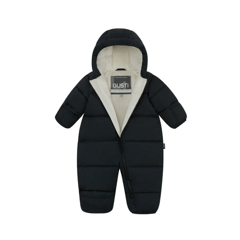 Zane Unisex Infant One-Piece - Black